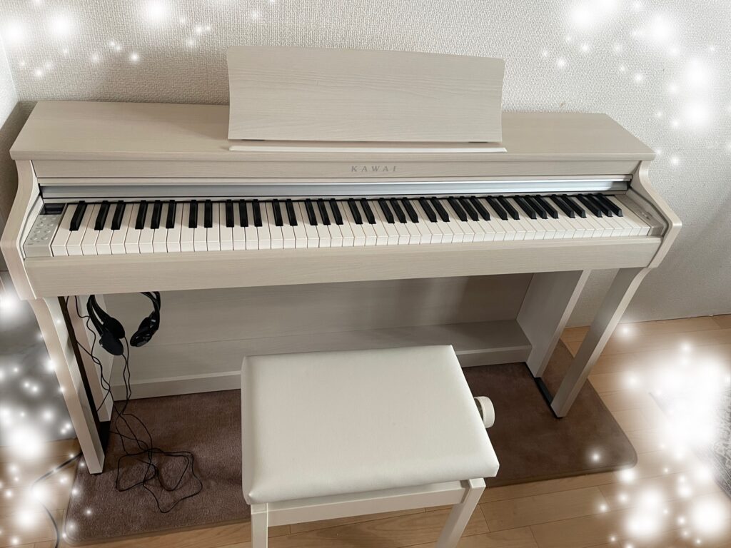 ピアノ習って約半年。購入した電子ピアノKAWAI カワイ CN29。感想 